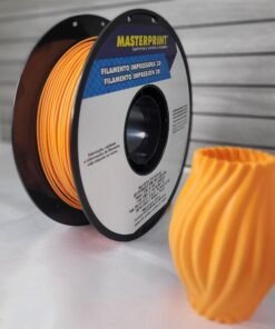 Filamento PLA Masterprint Fosco Laranja Nascer do Sol 1.75mm 1kg